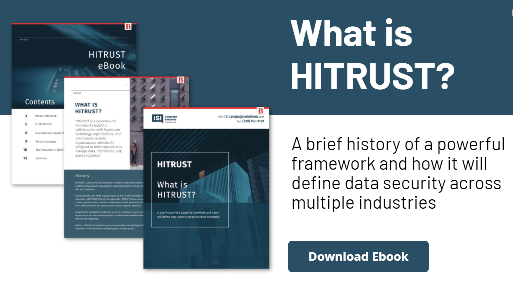 HITRUST ebook about data security