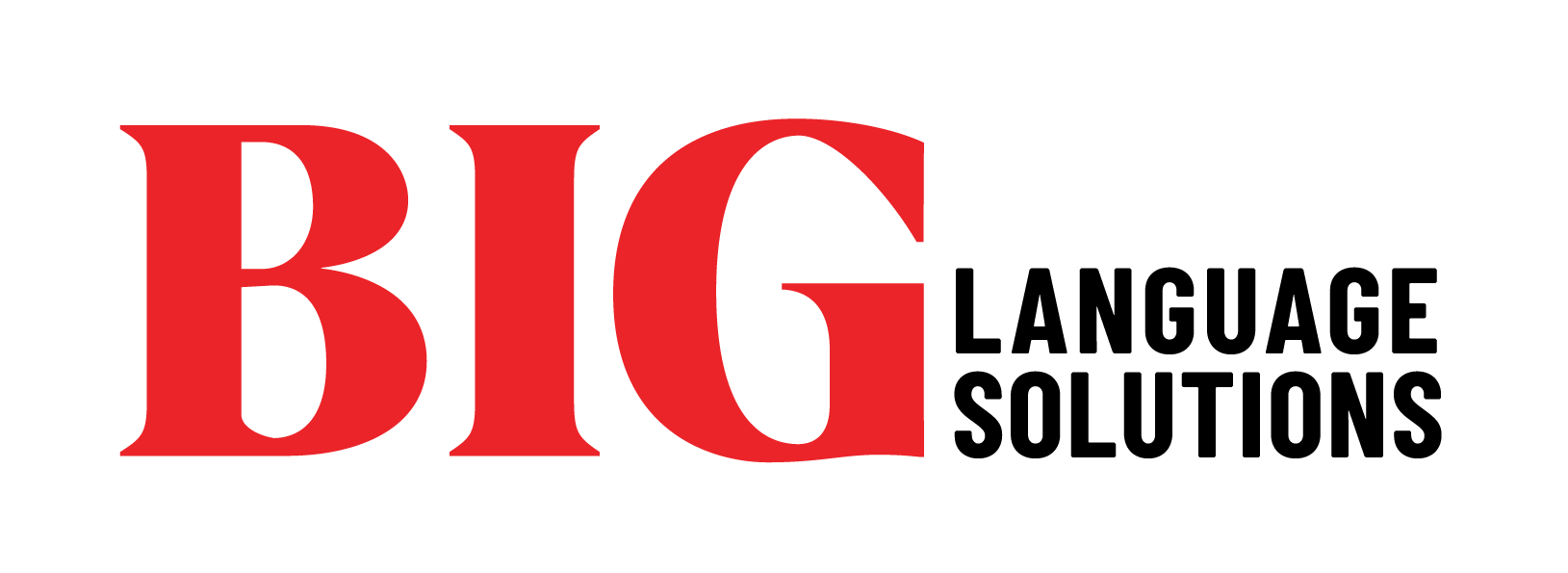 BIG Language Solutions Logo Horizontal
