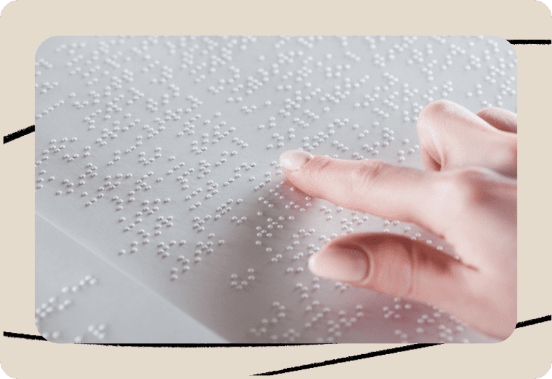 In house braille blog