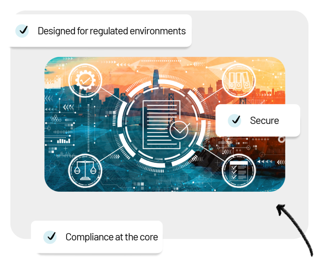 SECURITY 8 Built for regulated industries 1 1