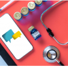 BIG's 24/4 translation services on a phone next to medical objects